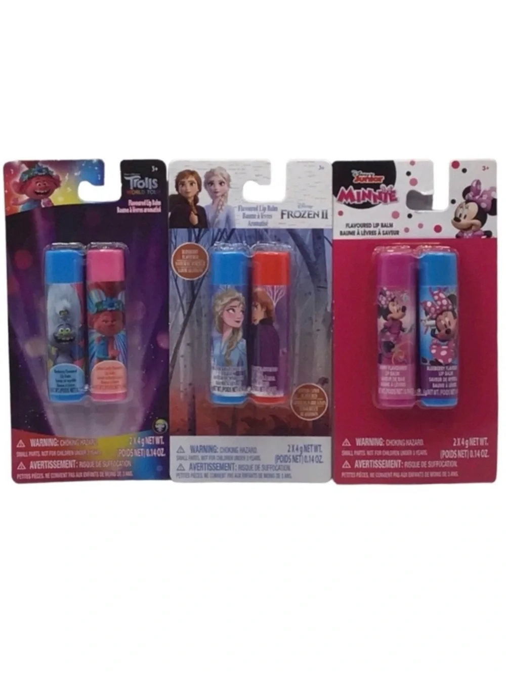 Character Theme Lip Balm Set (NWT)